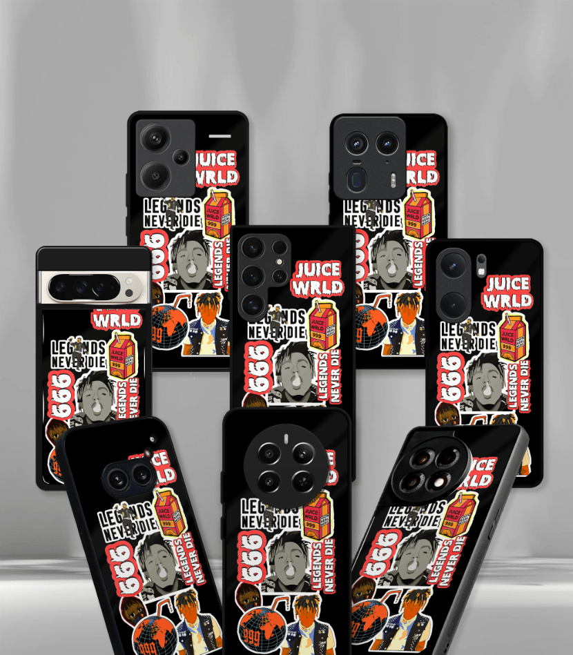 xxx tentacion juice world premium glossy phone case compatible for all phone models!