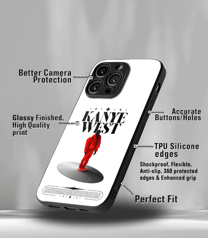 Kanye West Premium glossy Phone Case compatible for all phone models!