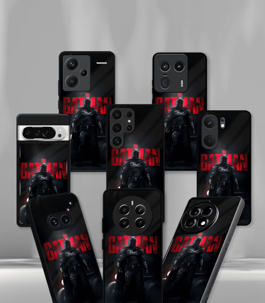 superhero edition premium glossy phone case compatible for all phone models!