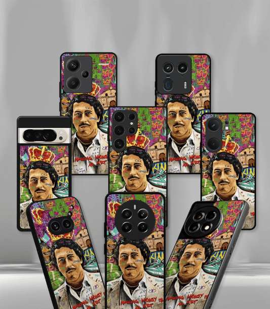 Pablo Escobar Premium glossy Phone Case compatible for all phone models!