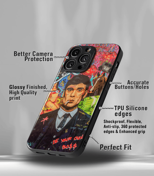 Peaky Blinders Premium glossy Phone Case compatible for all phone models!