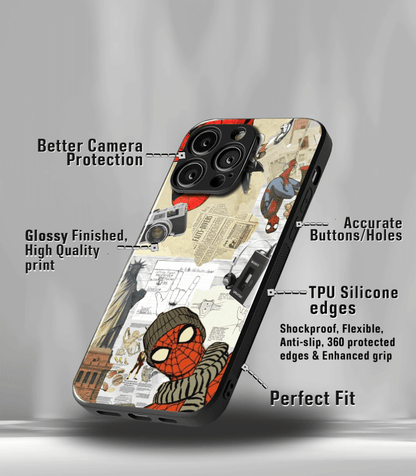 Superhero Edition Premium glossy Phone Case compatible for all phone models!