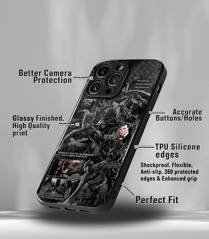 Superhero Edition Premium glossy Phone Case compatible for all phone models!