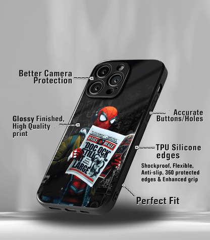 Superhero Edition Premium glossy Phone Case compatible for all phone models!