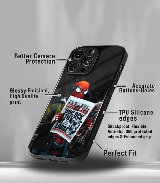 Superhero Edition Premium glossy Phone Case compatible for all phone models!