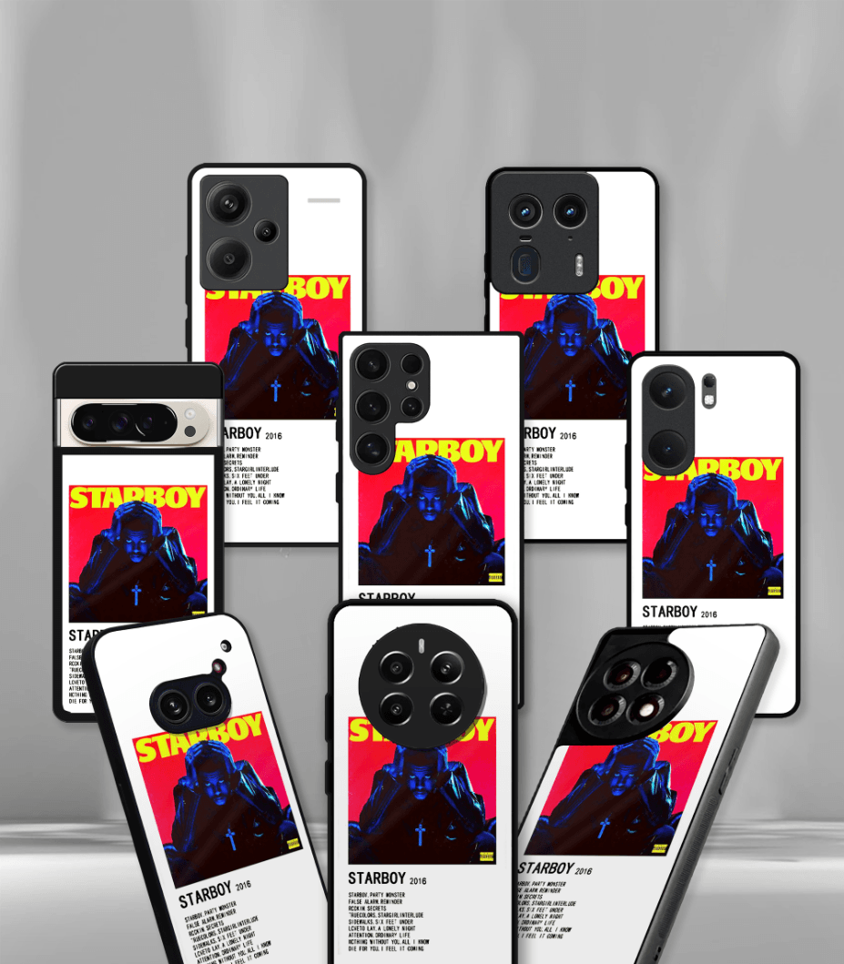 starboy spotify edition premium glossy phone case compatible for all phone models!