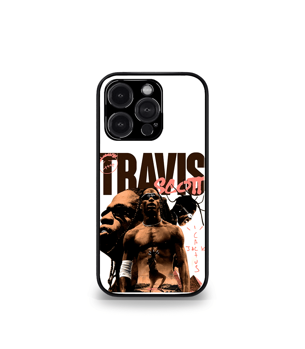 travis scott premium glossy phone case compatible for all phone models!