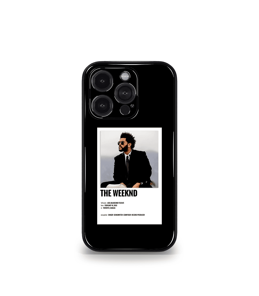 the weeknd premium glossy phone case compatible for all phone models!