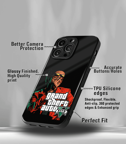 GTA 5 Premium glossy Phone Case compatible for all phone models!