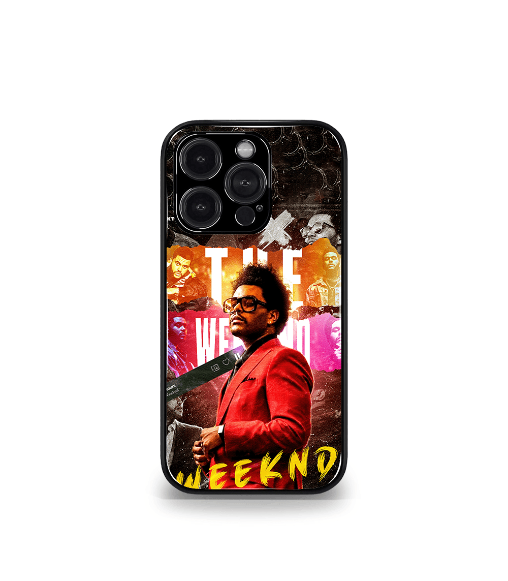 the weeknd premium glossy phone case compatible for all phone models!