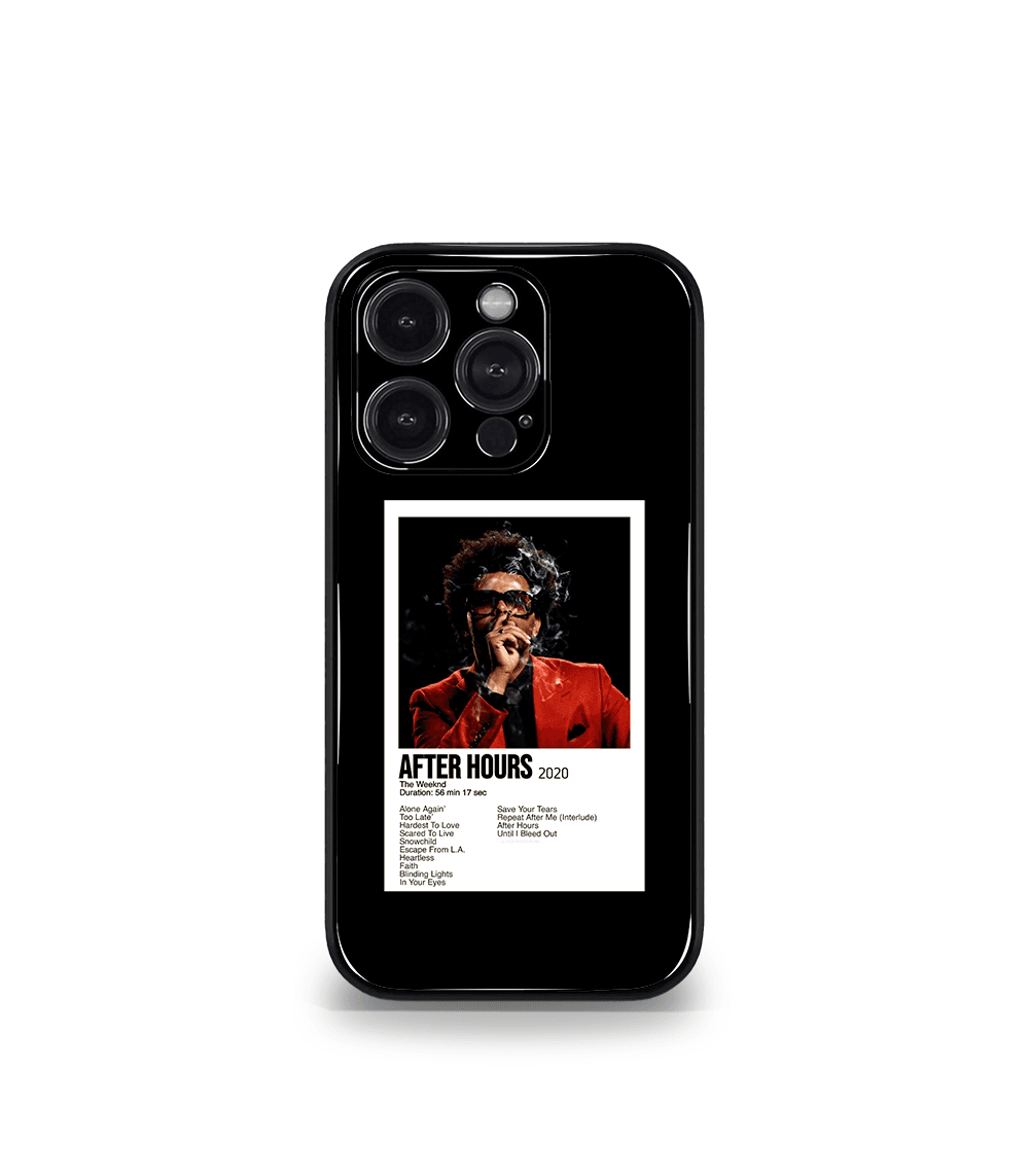 afterhours the weeknd premium glossy phone case compatible for all phone models!