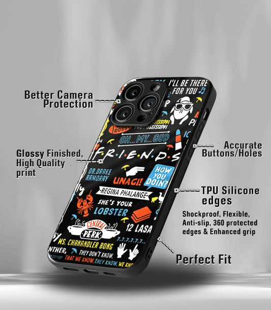FRIENDS Premium glossy Phone Case compatible for all phone models!