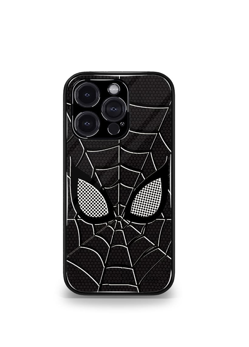 superhero black face premium glossy phone case compatible for all phone models!