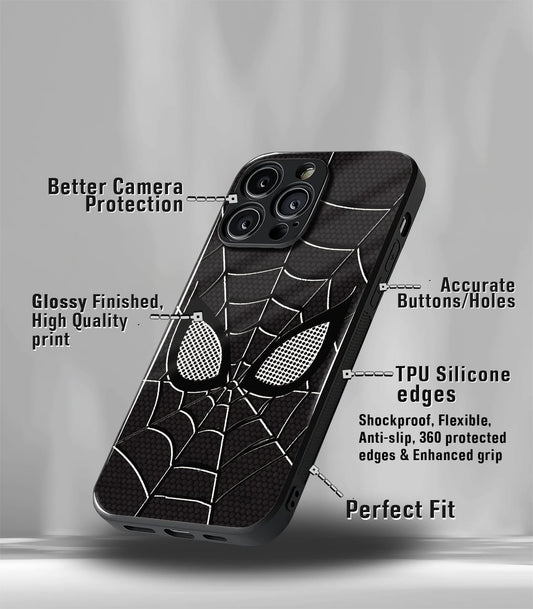 Superhero Black face Premium glossy Phone Case compatible for all phone models!