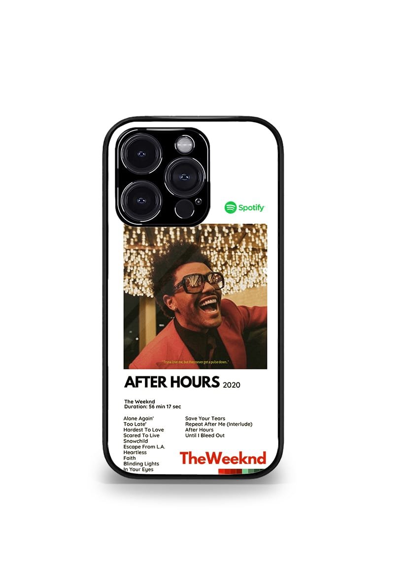 afterhours the weeknd premium glossy phone case compatible for all phone models!