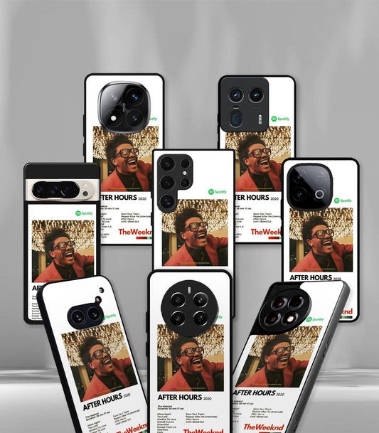 Afterhours The Weeknd Premium glossy Phone Case compatible for all phone models!