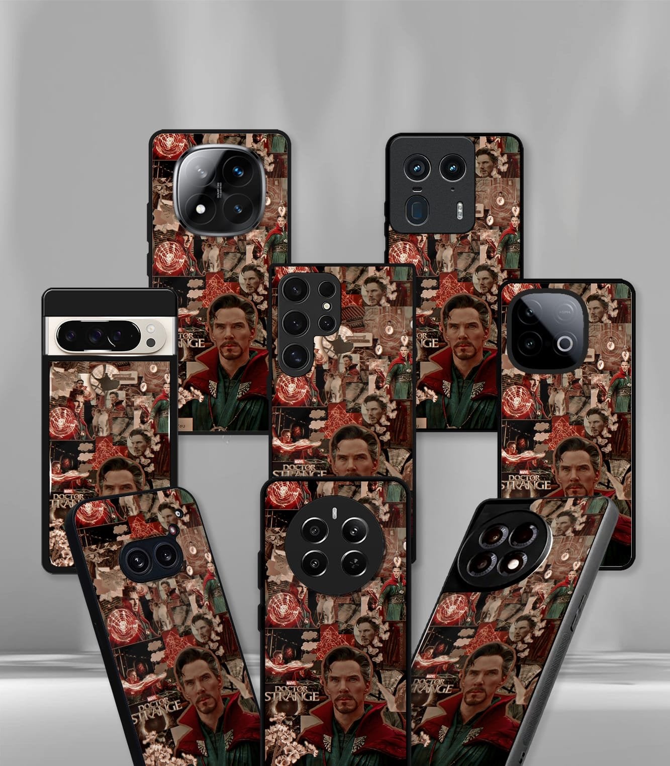superhero edition premium glossy phone case compatible for all phone models!