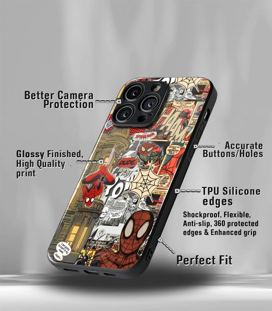 Superhero Edition Premium glossy Phone Case compatible for all phone models!