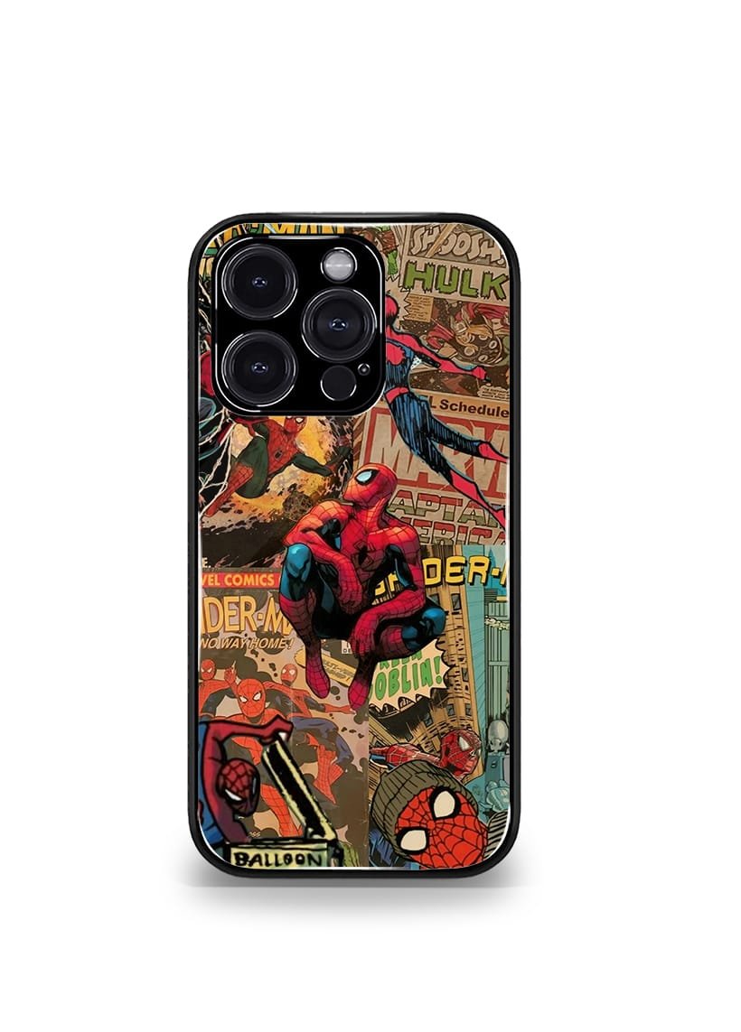 superhero edition premium glossy phone case compatible for all phone models!