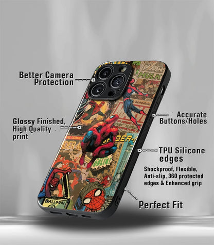 Superhero Edition Premium glossy Phone Case compatible for all phone models!