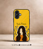 Graffiti Girl Customized NAME Printed Premium Glossy Phone Case