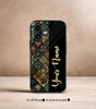 Aztec Pattern Customized NAME Printed Premium Glossy Phone Case