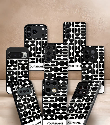 Graffiti Patternic Customized NAME Printed Premium Glossy Phone Case