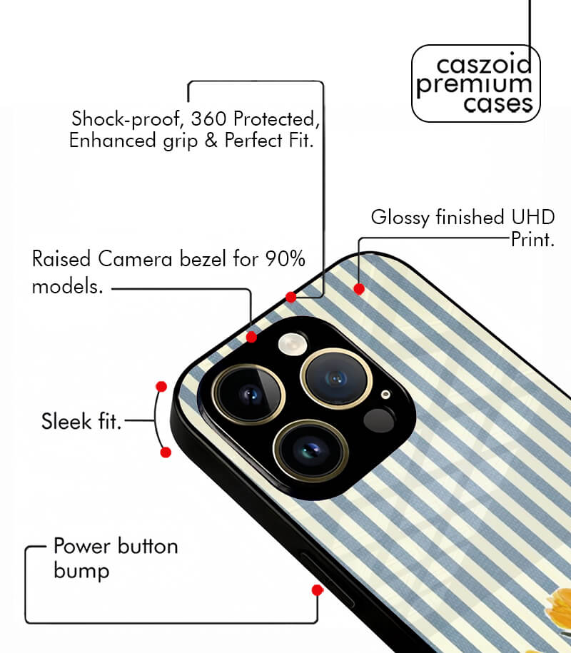 pinteresty aesthetic premium glossy phone case