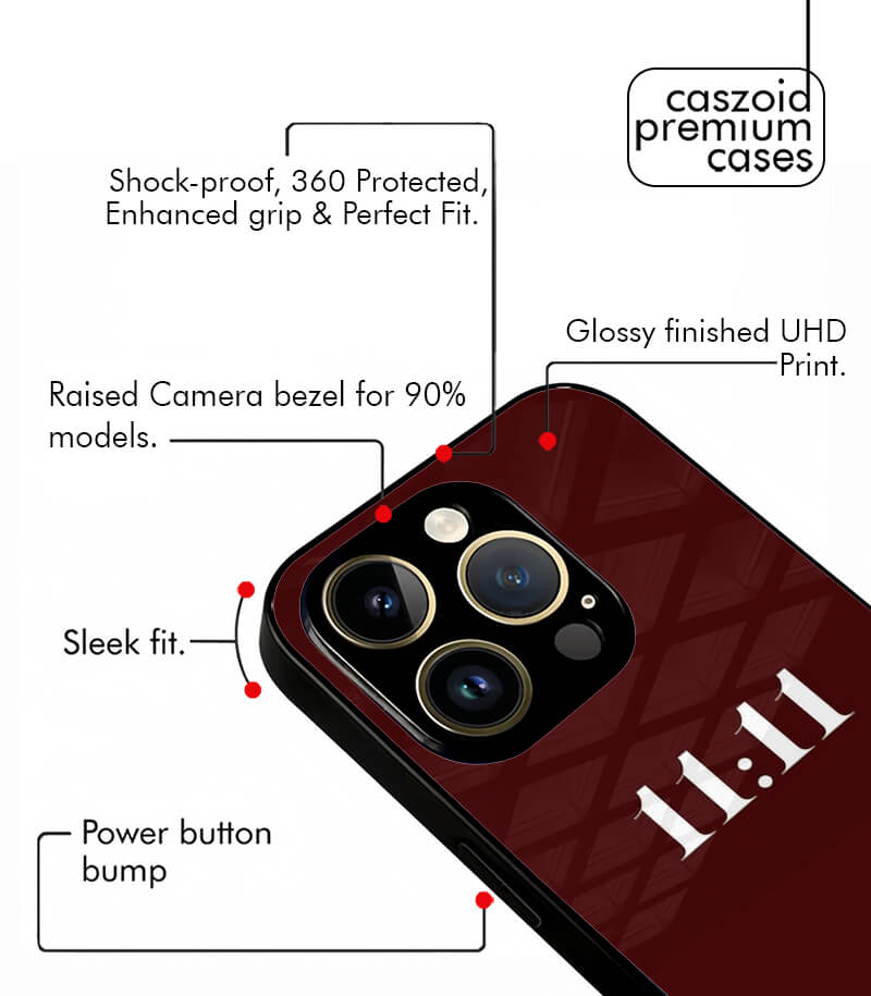 pinteresty aesthetic premium glossy phone case