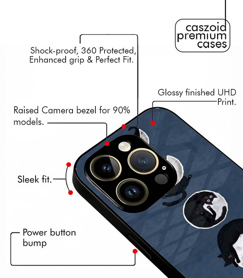 pinteresty aesthetic premium glossy phone case