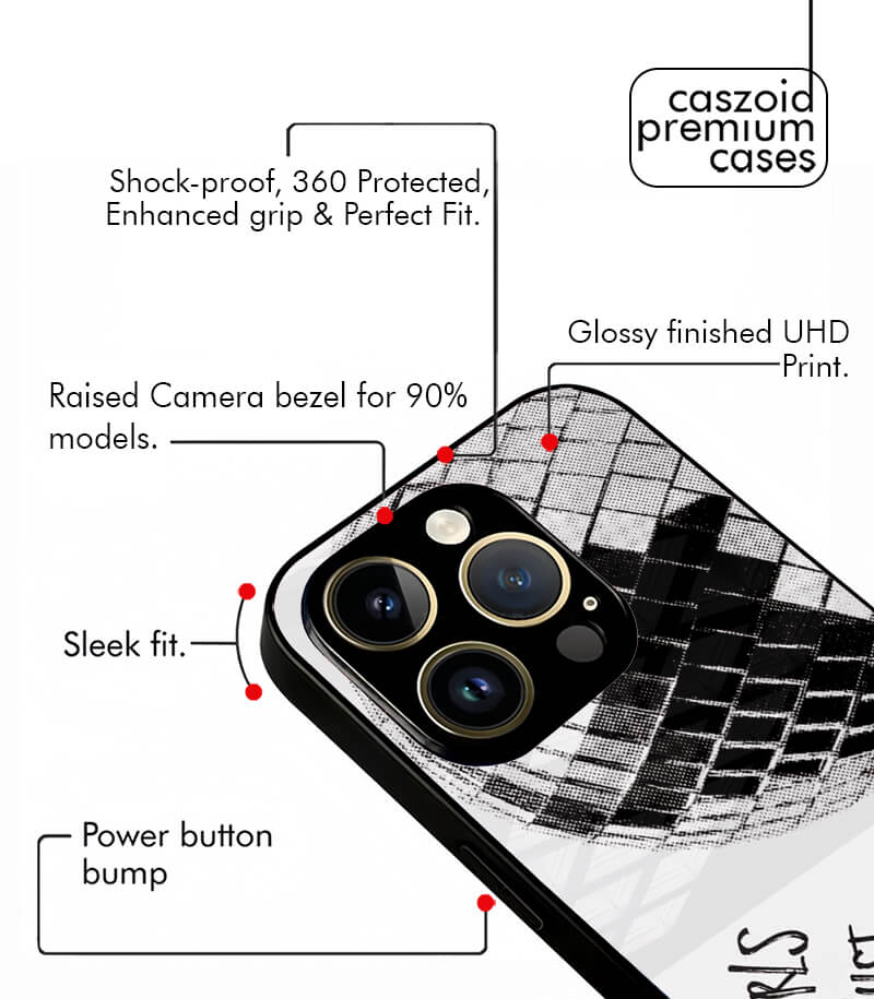 pinteresty aesthetic premium glossy phone case
