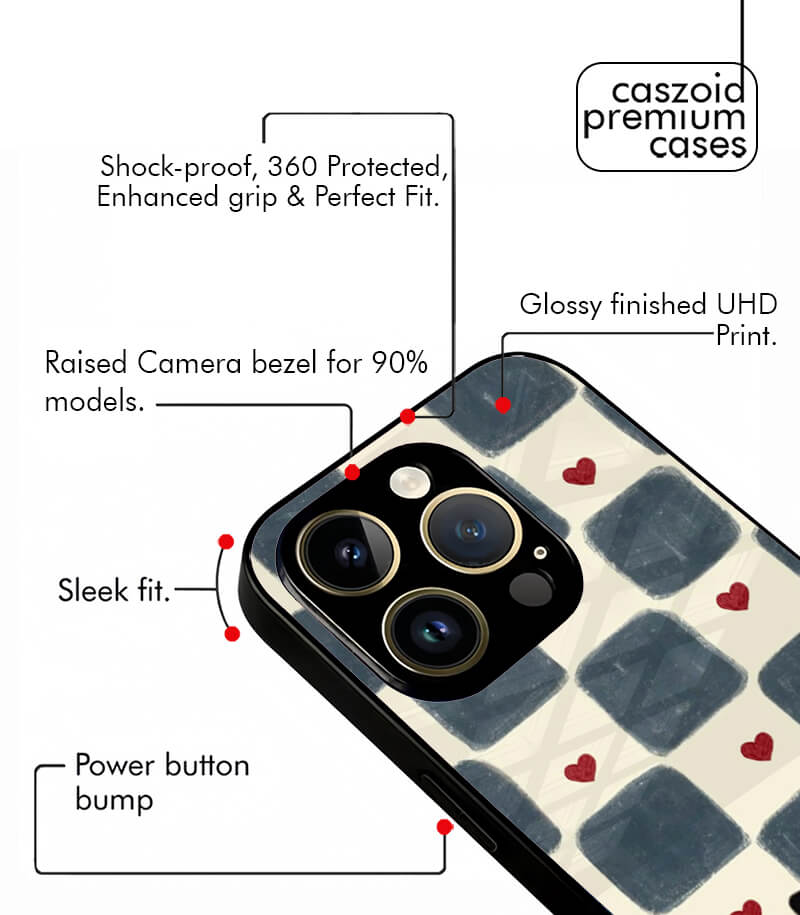 pinteresty aesthetic premium glossy phone case