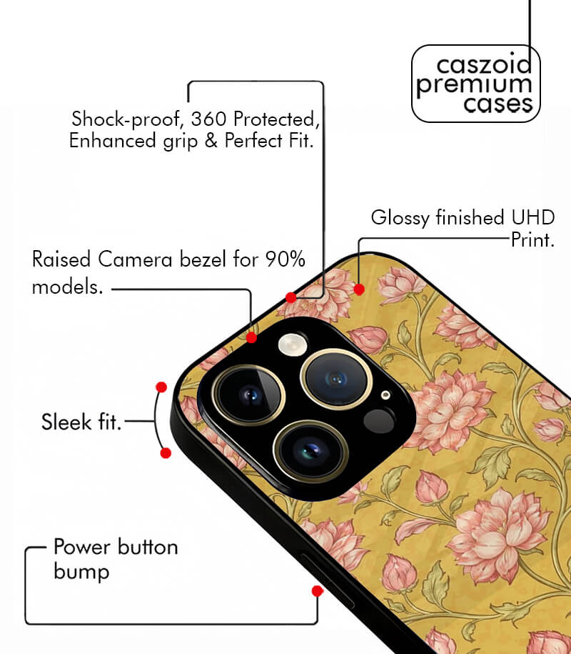 pinteresty aesthetic premium glossy phone case