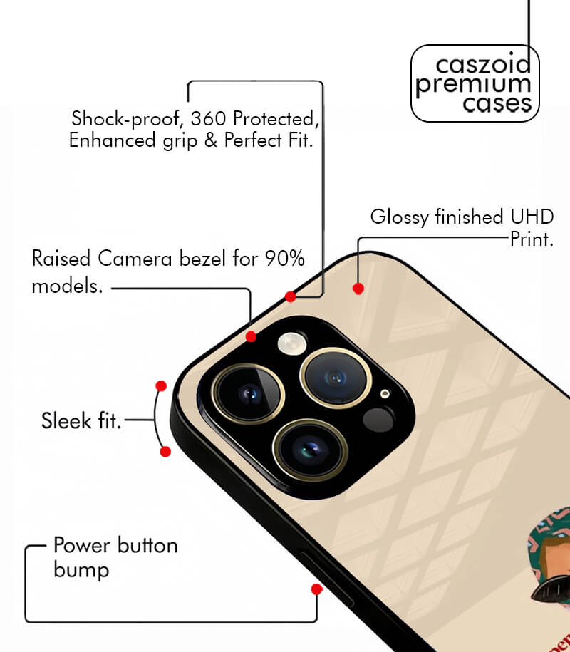 pinteresty aesthetic premium glossy phone case