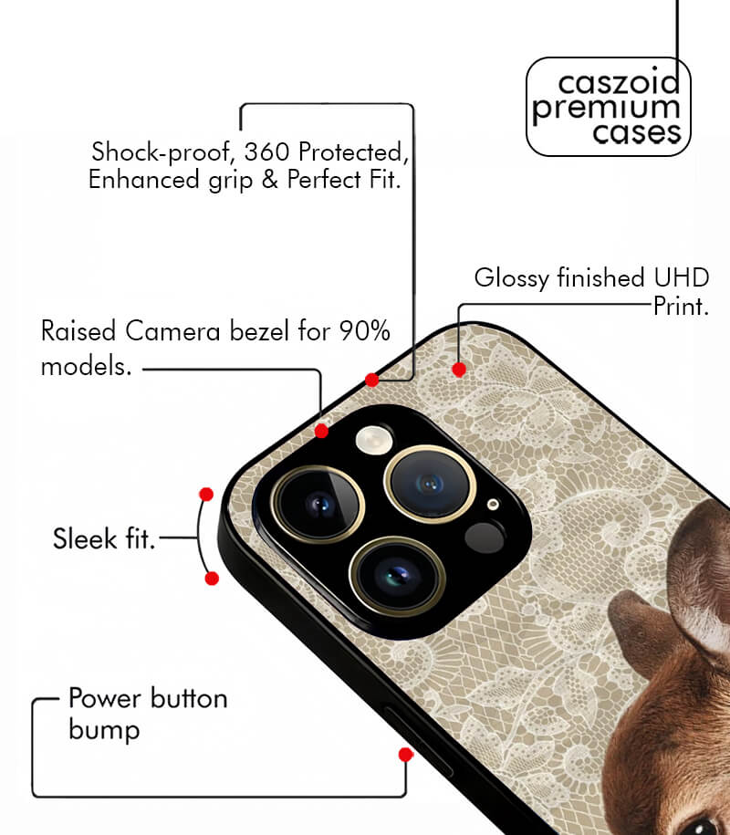 pinteresty aesthetic premium glossy phone case