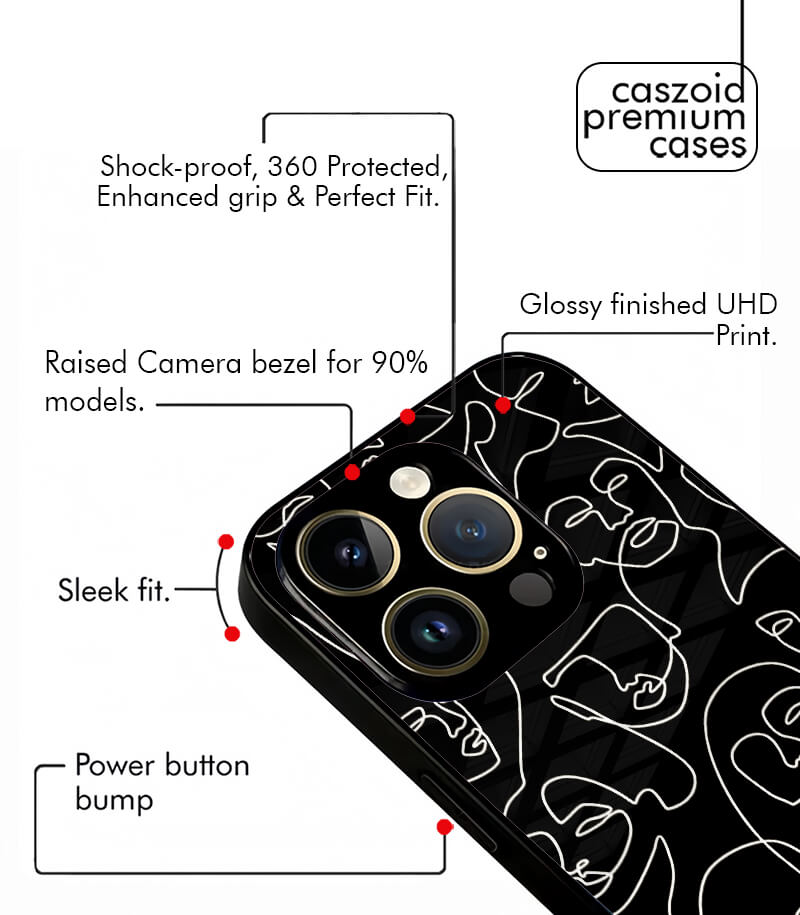 pinteresty aesthetic premium glossy phone case