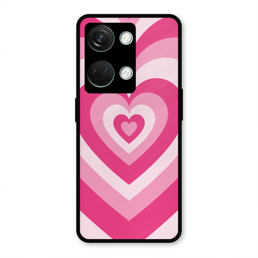 PINK RED HEART Y2K AESTHETIC PREMIUM GLOSSY PHONECASE FOR ONEPLUS NORD 3