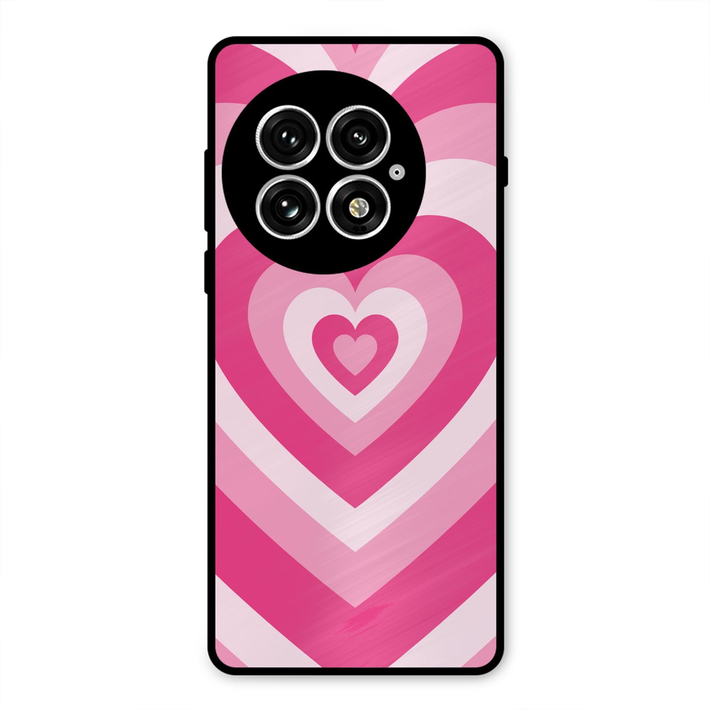 PINK RED HEART Y2K AESTHETIC PREMIUM GLOSSY PHONECASE FOR ONEPLUS 13