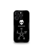 ABCDEFUCKOFF Black Psych Trippy Premium Glossy Case