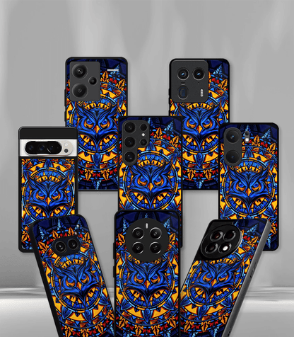 The Trippy Owl Psych Premium Glossy Case