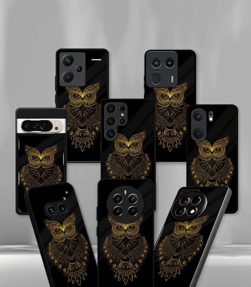 the psych owl premium glossy case