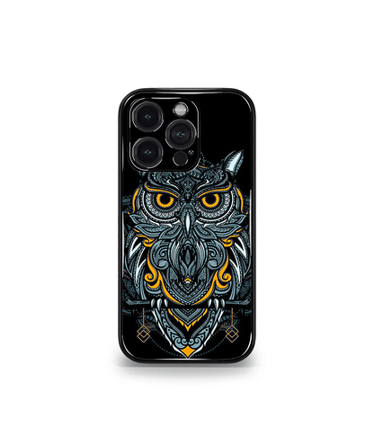The Trippy Owl Psych Premium Glossy Case
