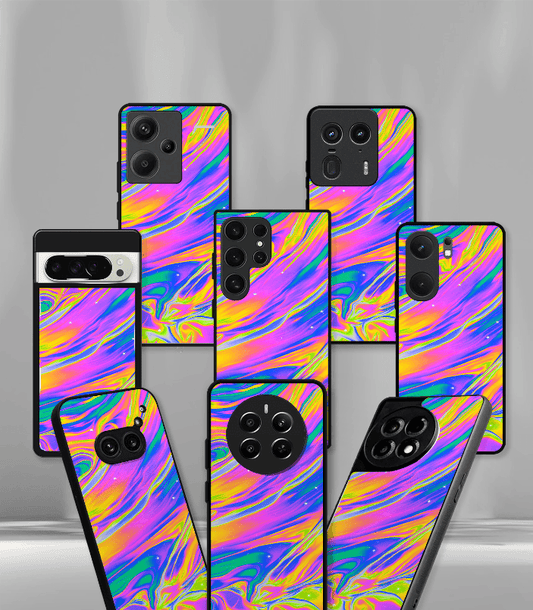 Psych Trippy Premium Glossy Case compatible for every phone models.