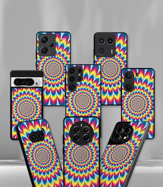 Psych Trippy Premium Glossy Case compatible for every phone models.