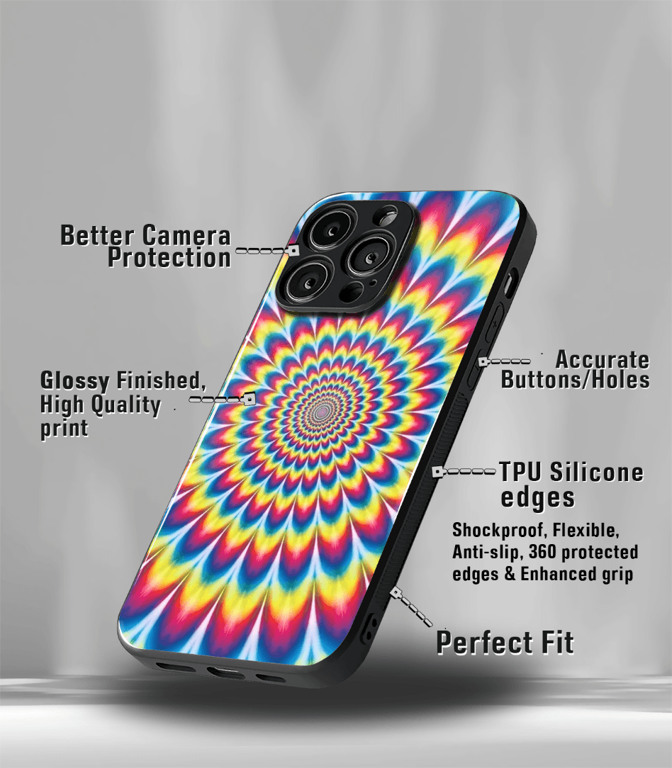 psych trippy premium glossy case compatible for every phone models.