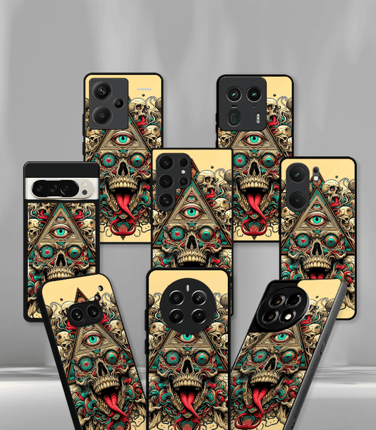 Psych Trippy Premium Glossy Case compatible for every phone models.