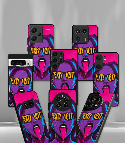 Psych Trippy Premium Glossy Case compatible for every phone models.
