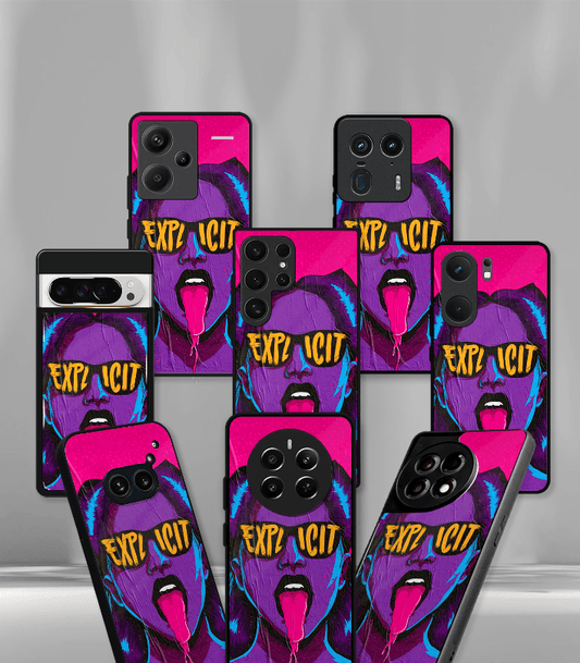 Psych Trippy Premium Glossy Case compatible for every phone models.