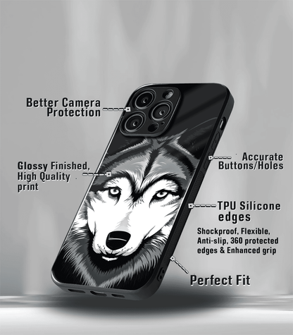 The Fox Psych Trippy Premium Glossy Case.