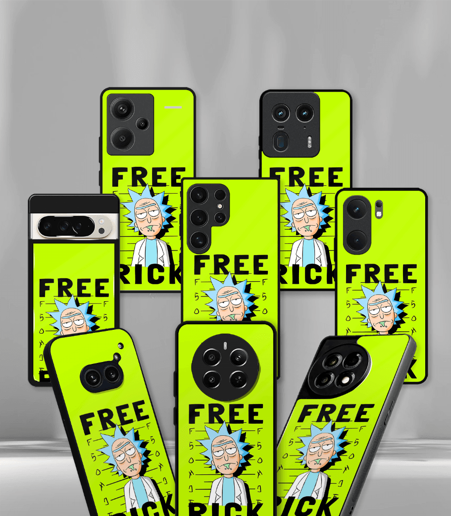 free rick psych trippy premium glossy case.